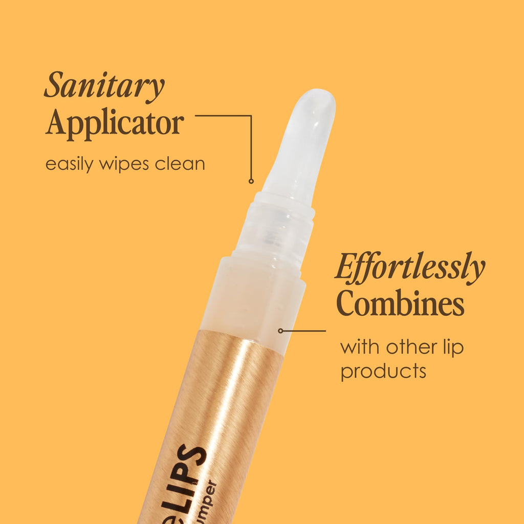 Grande Cosmetics GrandeLIPS Hydrating Lip Plumper Gloss - for Fuller-Looking, Hydrated Lips - Clear (0.084 oz)