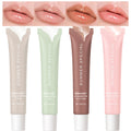 Lakerain 4 PCS Lip Glossy Butter Nourishing Balm,Lightweight,Non-Sticky,Long-lasting Lip Care Set