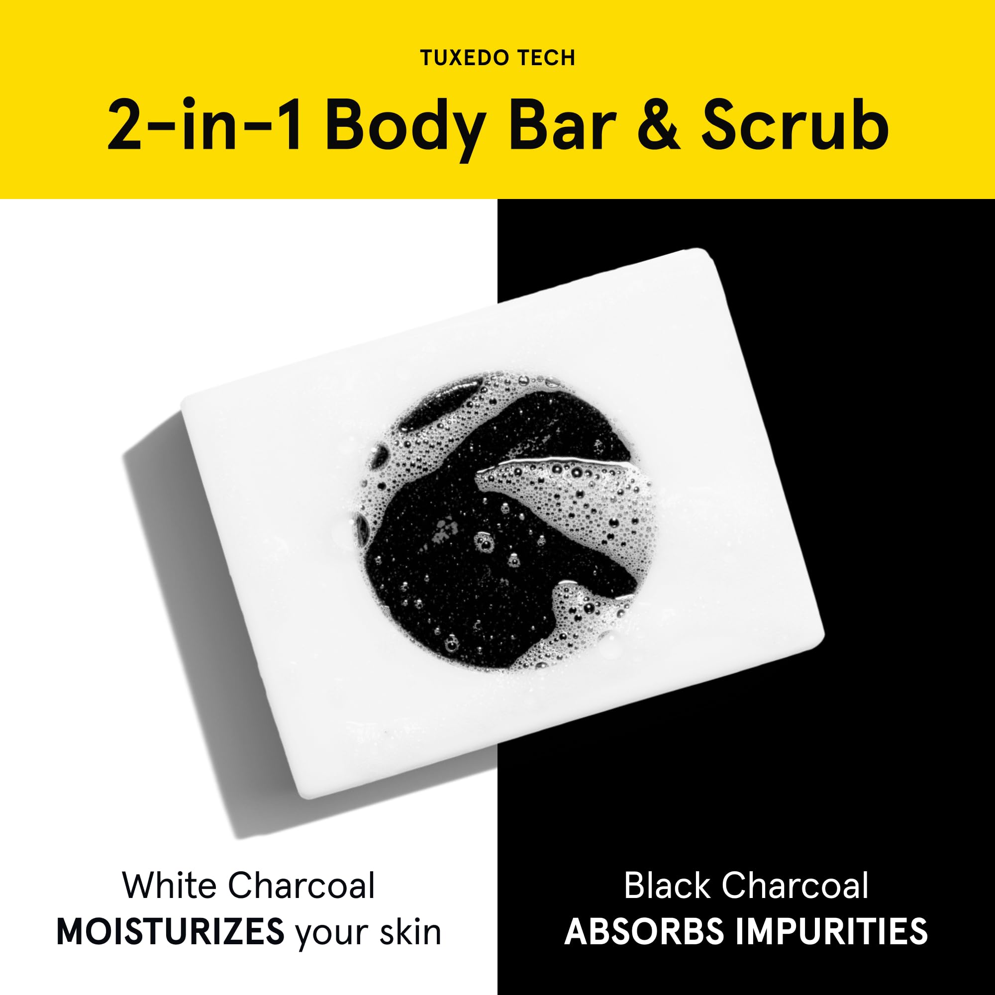 Lumin Men's Charcoal Body Soap - Premium Quality Bar Soap for Men - Natural, Nourishing and Cleansing - Best Soap for Men with Activated Charcoal - Ideal for All Skin Types