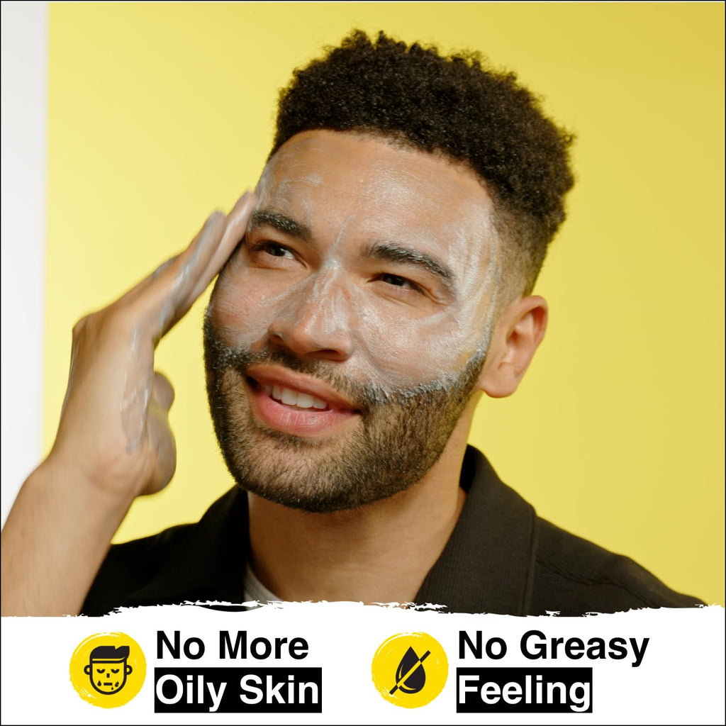 Lumin Men’s Skincare Set – Complete Face Care Kit with Charcoal Face Wash, Scrub, Moisturizer, Wrinkle Serum, Recovery Oil & Eye Balm, Korean Skincare Routine