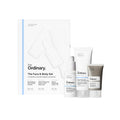 The Ordinary Face & Body Set Daily Skincare Routine with Niacinamide 5% Face & Body Emulsion, Natural Moisturizing Factors + Inulin Body Lotion, and Natural Moisturizing Factors + Hyaluronic Acid