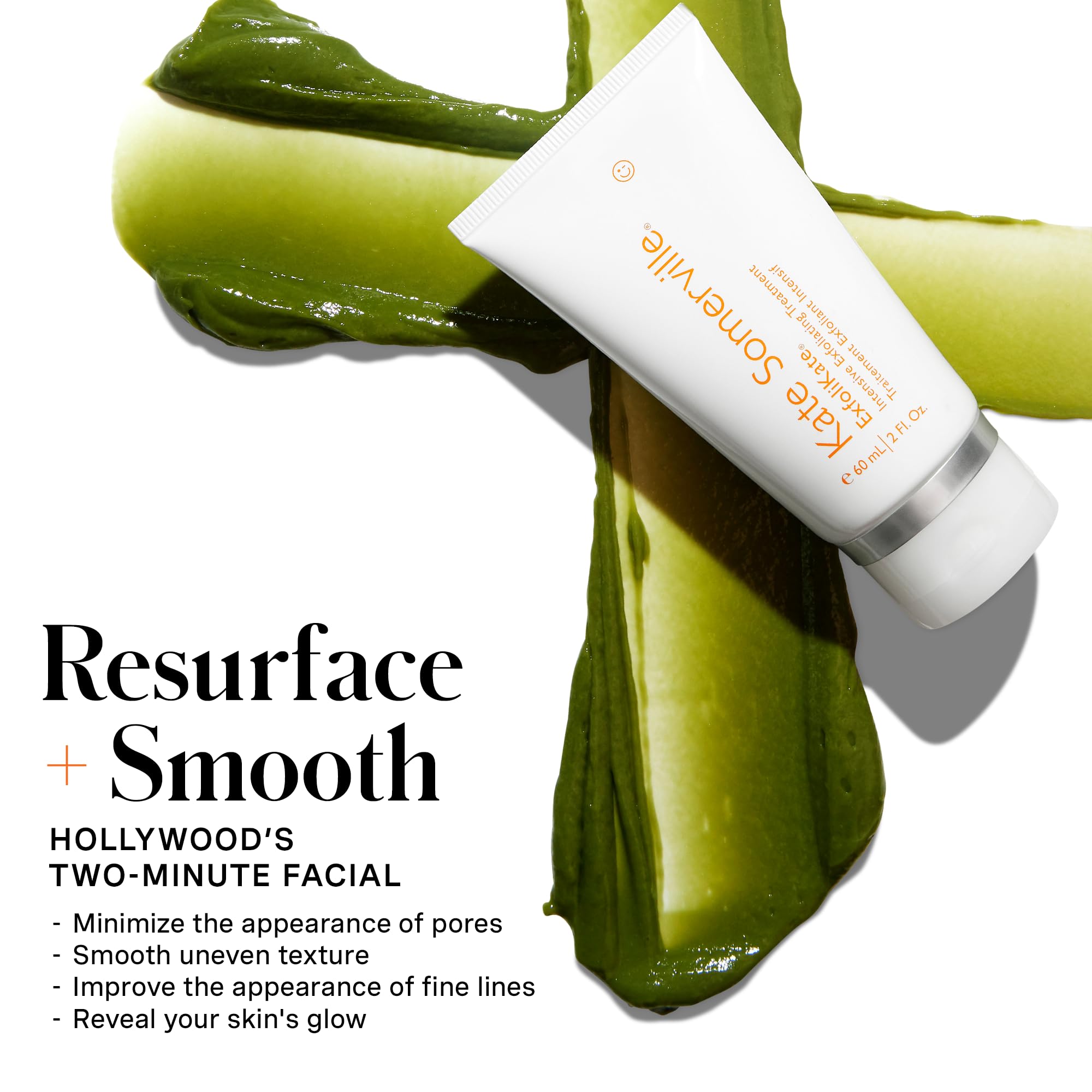 Kate Somerville ExfoliKate Intensive Exfoliating Treatment – Salicylic Acid and Lactic Acid Super Facial Scrub Improves Texture and Pores, 2 Fl Oz