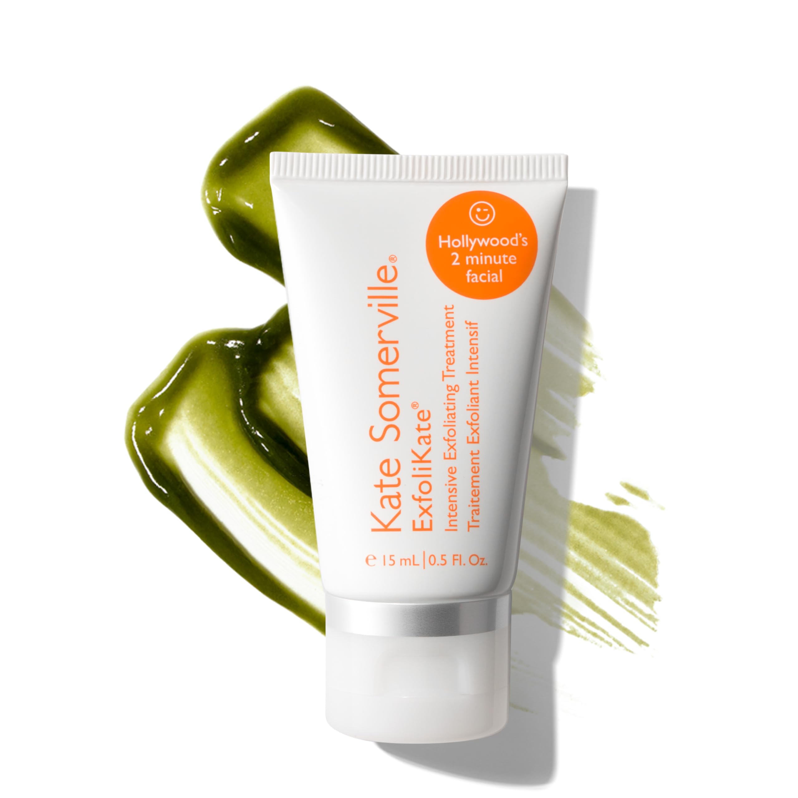 Kate Somerville ExfoliKate Intensive Exfoliating Treatment – Salicylic Acid and Lactic Acid Super Facial Scrub Improves Texture and Pores, 2 Fl Oz
