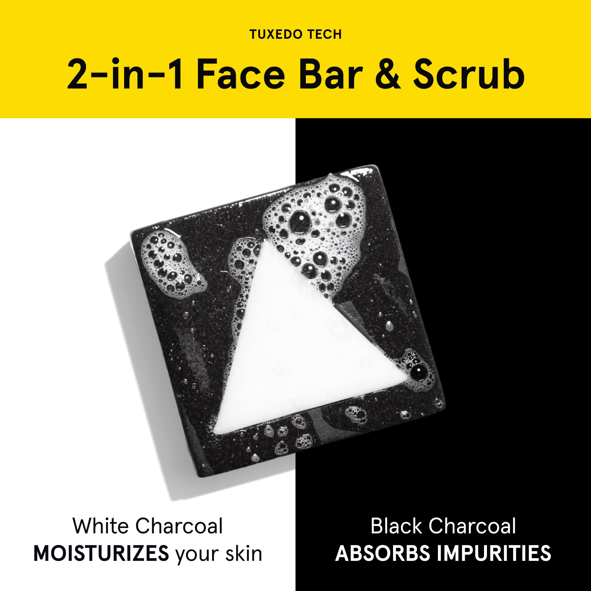 Lumin Men's Face Scrub Soap - Premium Bar Soap for Men, Ideal for Daily Face Cleansing and Pack of Men's Soap Bars