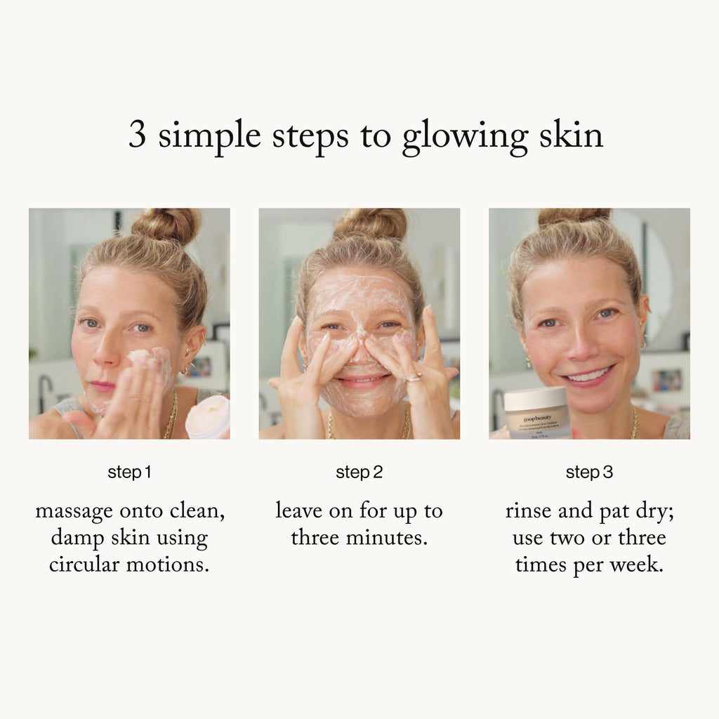 goop Beauty Microderm Exfoliator | Microdermabrasion Scrub to Smooth Textured Skin | Physical & Chemical Exfoliant | Micro-Exfoliating Minerals & Glycolic Acid | 0.5 fl oz