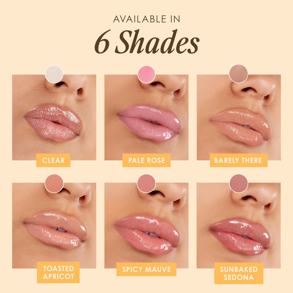 Grande Cosmetics GrandeLIPS Hydrating Lip Plumper Gloss - for Fuller-Looking, Hydrated Lips - Clear (0.084 oz)